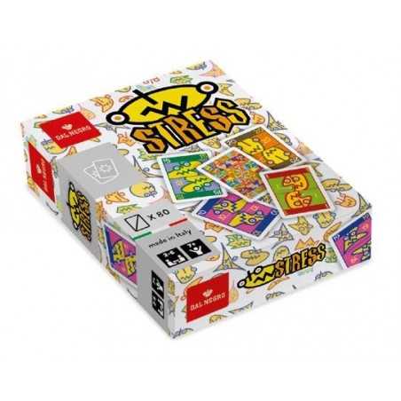 STRESS gioco di carte DAL NEGRO veloce PARTY GAME età 7+