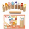 KYYANIMO gioco finlandese DJECO abilità DJ02040 animali IN LEGNO età 4+