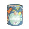 STAMPO BAMBINO stampini DINOSAURI con tampone nero 8 TIMBRI aladine kids IN LEGNO età 3+ Aladine - 1