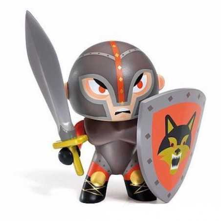 FLOW KNIGHT cavaliere ARTY TOYS action figure DJECO in resina DJ06735 età 4+ Djeco - 1