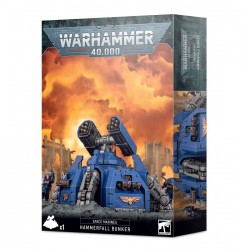 HAMMERFALL BUNKER space marines 1 MINIATURA games workshop WARHAMMER 40K età 12+