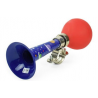 BIKE HORN in metallo TROMBETTA PER BICICLETTA legami SPAZIO rossa e blu