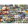 PUZZLE ravensburger 3000 PEZZI softclick 99 MOMENTI DI VOLKSWAGEN BULLI dimensioni 121 x 80 cm Ravensburger - 2