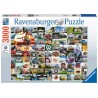 PUZZLE ravensburger 3000 PEZZI softclick 99 MOMENTI DI VOLKSWAGEN BULLI dimensioni 121 x 80 cm Ravensburger - 1