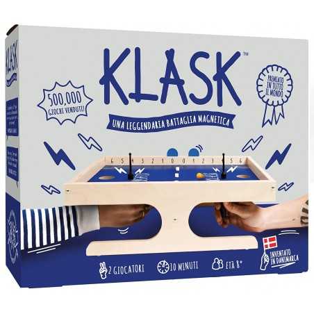 KLASK gioco di abilità magnetica UNO CONTRO UNO campo da gioco DINAMICO età 8+ Oliphante - 1