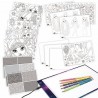 TAVOLETTA LUMINOSA da ricalco NEBULOUS STARS usb NEBULIA kit artistico LED età 7+ NEBULOUS STARS - 4