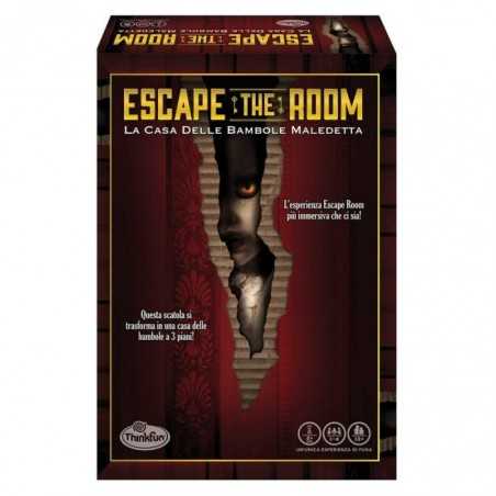 ESCAPE THE ROOM in italiano LA CASA DELLE BAMBOLE MALEDETTA think fun GIOCO DA TAVOLO età 13+ Think Fun - 1