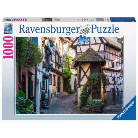 PUZZLE ravensburger EGUISHEIM IN ALSAZIA original 1000 PEZZI 50 x 70 cm SOFT CLICK Ravensburger - 1