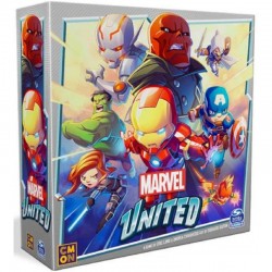 MARVEL UNITED gioco da tavolo IN ITALIANO eroi COOL MINI OR NOT spin master games MINIATURE età 10+ COOLMINIORNOT - 1