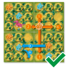 JURASSIC BRUNCH in italiano DINOSAURI gioco UNO CONTRO UNO 11 miniature PLAYA GAME EDIZIONI età 7+