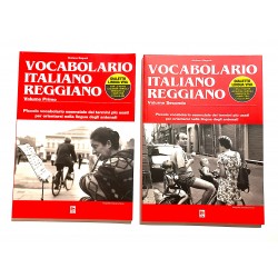 VOCABOLARIO ITALIANO REGGIANO volume primo e secondo GIULIANO BAGNOLI cdl CULTURA locale CDL - 2