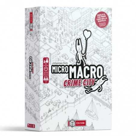 MICROMACRO CRIME CITY gioco investigativo 16 CASI DA RISOLVERE ms edizioni IN ITALIANO età 14+ MS Edizioni - 1