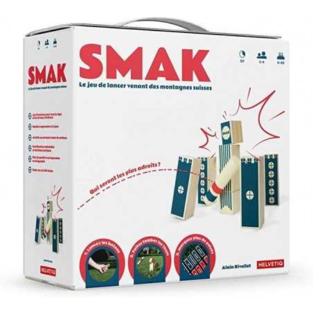 SMAK gioco in legno HELVETIQ da esterno SVIZZERO alain rivollet ABILITA' età 6+
