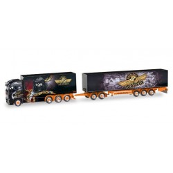 VOLVO FH GL HZ CON RIMORCHIO camion in plastica HERPA 307802 modellino SCALA 1:87 trucks Herpa - 1