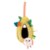 PELUCHE ATTIVITA' NIDO DEGLI UCCELLINI pupazzo MOULIN ROTY con inserti DANS LA JUNGLE 668080