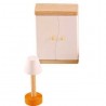 CAMERA MATRIMONIALE in legno accessorio per casa delle bambole HAPE
