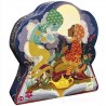 ALADINO aladin PUZZLE scatola sagomata 24 PEZZI in cartone DJECO 62 x 20 cm DJ07281 età 3+ Djeco - 1