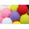 LUCI HAPPY LIGHTS AMSTERDAM fila 20 palline colorate in corda con lampadine LED USB