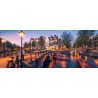 PUZZLE ravensburger UNA SERA AD AMSTERDAM panorama 1000 PEZZI 98 x 37,5 cm Ravensburger - 2