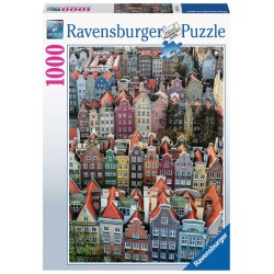 PUZZLE ravensburger DANZICA polonia 1000 PEZZI 50 x 70 cm