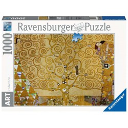 PUZZLE ravensburger L'ALBERO DELLA VITA art collection KLIMT 70 x 50 cm 1000 PEZZI