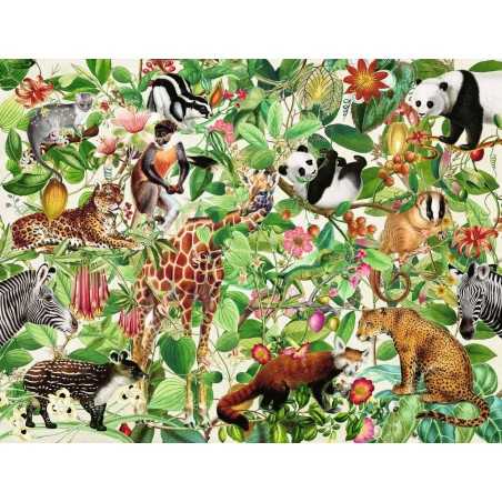PUZZLE ravensburger GIUNGLA premium 2000 PEZZI 98 x 75 cm JUNGLE