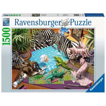 PUZZLE ravensburger AVVENTURE DI ORIGAMI premium 1500 PEZZI 80 x 60 cm Ravensburger - 1