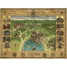 PUZZLE ravensburger MAPPA DI HOGWARTS premium 1500 PEZZI 80 x 60 cm Ravensburger - 2