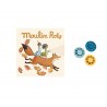 SET DI 3 DISCHI proietta fiabe LE VOYAGE D'OLGA box MOULIN ROTY 714368 espansione PER TORCIA storie Moulin Roty - 2