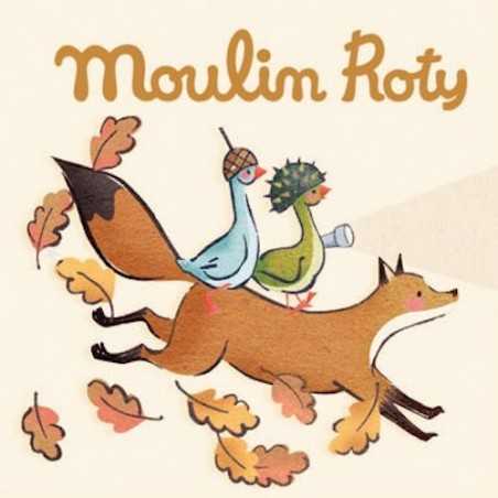 SET DI 3 DISCHI proietta fiabe LE VOYAGE D'OLGA box MOULIN ROTY 714368 espansione PER TORCIA storie Moulin Roty - 1