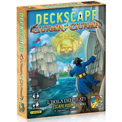 CIURMA VS CIURMA mazzo di carte DECKSCAPE gioco L'ISOLA DEI PIRATI escape room IN ITALIANO età 12+ daVinci Games - 2