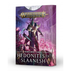 WARSCROLL CARDS carte dati HEDONITES OF SLAANESH games workshop IN ITALIANO warhammer AGE OF SIGMAR età 12+ Games Workshop - 1