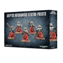 ELECTRO PRIESTS 5 miniature ADEPTUS MECHANICUS warhammer 40k GAMES WORKSHOP età 12+