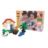 LEARN TO BUILD costruzioni BIG BASIC in plastica PLUS PLUS 60 pezzi PLUSPLUS gioco CON BASE età 1+ Plusplus - 1