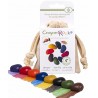 CRAYON ROCKS pastelli a cera SET DI 8 COLORI con sacchetto in cotone CERA DI SOIA età 3+ CRAYON ROCKS - 2