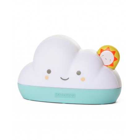 LUCE NOTTURNA skip hop DREAM & SHINE sleep trainer nightlight 4 IN 1 a batteria NUVOLA SKIP HOP - 1