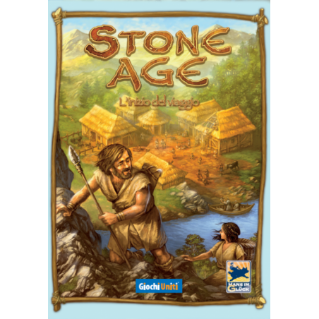 STONE AGE l'inizio del viaggio IN ITALIANO gioco da tavolo GIOCHI UNITI gestione risorse EDIZIONE 2021 età 10+ Giochi Uniti - 1