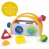 VALIGETTA DELLE FORME gioco LALABOOM in plastica speciale 3 IN 1 attività SET età 18 mesi + lalaboom - 4
