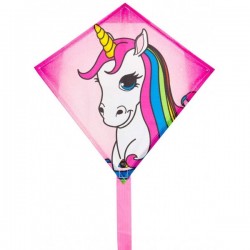 AQUILONE ready to fly MINI EDDY single line kites UNICORNO diamond INVENTO HQ codice 100011 età 5+ Invento HQ - 1
