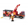CAMION DEI POMPIERI a batteria LUCI E SUONI emergency fire engine 33811 BRIO world TRENI età 3+ BRIO - 1