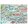 PUZZLE fabio vettori DIVINA COMMEDIA INFERNO made in italy 1080 PEZZI eco friendly 48,5 X 68,5 CM le formiche FABIO VETTORI - 1