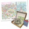PUZZLE fabio vettori ROMEO E GIULIETTA made in italy 1080 PEZZI eco friendly 48,5 X 68,5 CM le formiche FABIO VETTORI - 2