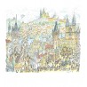 PUZZLE fabio vettori PRAGA made in italy 1080 PEZZI eco friendly 48,5 X 68,5 CM le formiche FABIO VETTORI - 1