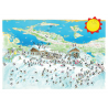 PUZZLE fabio vettori PANORAMA made in italy 1080 PEZZI eco friendly 48,5 X 68,5 CM le formiche FABIO VETTORI - 1