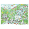PUZZLE fabio vettori CASCATA made in italy 1080 PEZZI eco friendly 48,5 X 68,5 CM le formiche FABIO VETTORI - 1