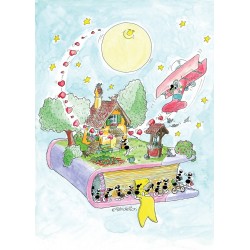 PUZZLE fabio vettori AEREO made in italy 540 PEZZI eco friendly 49 X 34,5 CM le formiche FABIO VETTORI - 1