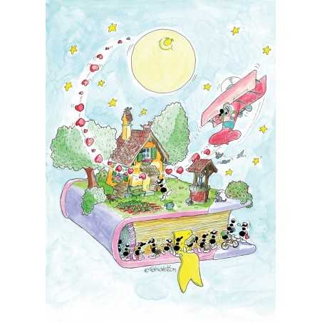 PUZZLE fabio vettori AEREO made in italy 540 PEZZI eco friendly 49 X 34,5 CM le formiche FABIO VETTORI - 1