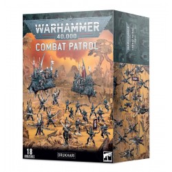 PATTUGLIA DA COMBATTIMENTO DRUKHARI Combat Patrol 18 miniature Warhammer 40000