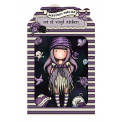 3 ADESIVI IN VINILE vinyl sticker pack SEA NIXIE gorjuss VIOLA santoro 1062GJ02 Gorjuss - 1