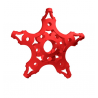 FOOOTY PACK red ROSSO portatile PALLA modulare DA 2D A 3D ball 10 PEZZI - 10